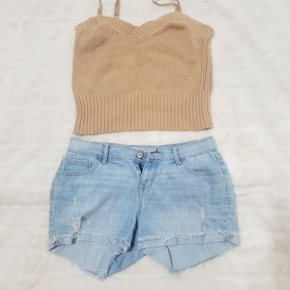 Jean shorts